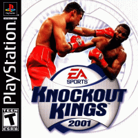 Knockout Kings 2001 Playstation  box art